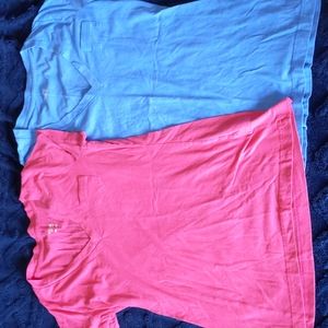 Short sleeve tee 2 pack (pink and blue)